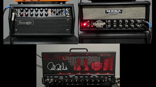 Mini Amp High Gain Shootout  Mesa Mark V25 vs Rectoverb 25 vs PRS MT15 [upl. by Zorah]