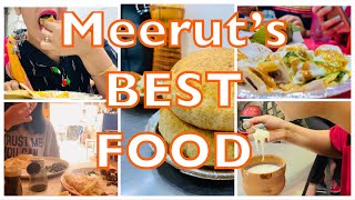 Meerut Street Food  10 Best Places to Eat in Meerut  Meerut Food  Meerut City [upl. by Lavena760]