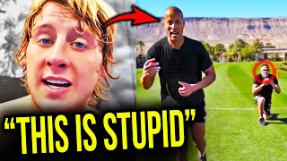 Paddy Pimblett Mocks David Goggins Training Tony Ferguson for UFC 296 Pimblett vs Ferguson [upl. by Chanda531]