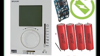 BOSSSiemens THERMOSTAT  Rechargeable Battery Modification [upl. by Irrot]