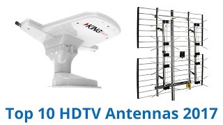 10 Best HDTV Antennas 2017 [upl. by Sekoorb]