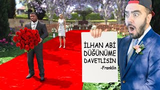 FRANKLIN EVLENIYOR BENI DÃœGÃœNÃœNE DAVET ETTI GIDIYORUM  GTA 5 MODS [upl. by Felty]