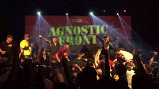 Agnostic Front  blitzkrieg bop Ramones Cover Live in Jakarta [upl. by Virgin]