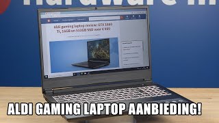 Medion gaming notebook aanbieding bij ALDI Goede koop [upl. by Tessie]