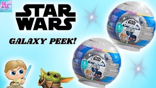 NEW STAR WARS DOORABLES GALAXY PEEK UNBOXING REVIEW WITH CODES [upl. by Socin]