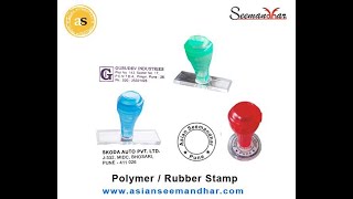 Stamp Business Idea  Polymer Stamp Making Process [upl. by Winslow]