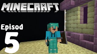 Minecraft Episod 5  KAMRATERNA DÖDAR ENDERDRAKEN [upl. by Annairba241]