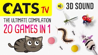 CATS TV  The ULTIMATE Games Compilation 20 in 1 3 HOURS [upl. by Naivart]