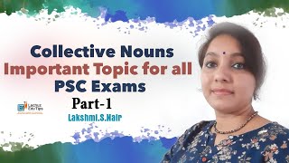 COLLECTIVE NOUNS  PSC COLLECTIVE NOUNS KERALA PSC ENGLISH CLASS [upl. by Ballard]