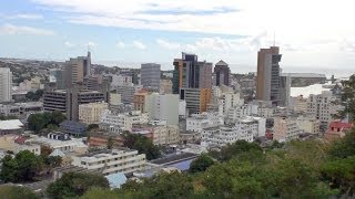 Port Louis  the capital of Mauritius HD [upl. by Rheba846]