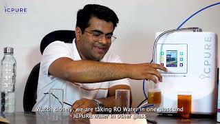 Alkaline Water Complete Demo  ICPURE Alkaline Water Ionizer [upl. by Hannaoj841]