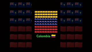 bandera de Colombia [upl. by Atiuqaj]