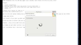 Cara Install Ms Office di Kali Linux [upl. by Lubba]