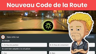 NOUVELLES QUESTIONS  Test Code de la Route 2024  Série 45 [upl. by Nevak791]