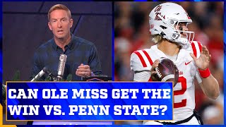 Can Penn State stop Ole Miss in the Peach Bowl  Joel Klatt Show [upl. by Amandie]