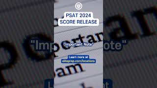 PSAT 2024 Score Release Dates Are Coming  PSAT Scores amp National Merit Scholarship shorts [upl. by Deadman]