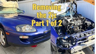 2jz Removal [upl. by Adahsar]