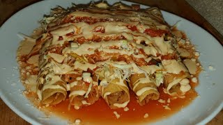 🇭🇳TACOS HONDUREÑOSRECETA PASO A PASO🇭🇳 [upl. by Alika290]