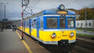 Poland train ride from Reda to Gdynia Hill of St Maximilian [upl. by Seve950]