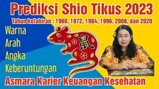 Prediksi Shio TIKUS 2023 apa saja yg perlu diwaspadai [upl. by Ennovihc990]