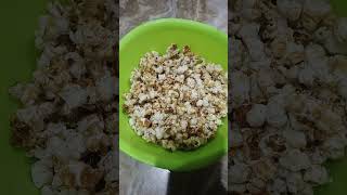 Caramelized popcorn first attempt equatorialguinea popcorn poocornvideos [upl. by Fabian]