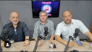 Marcio aurelio participa do Programa Reação Química da radio Ômega web Santos [upl. by Ainolopa]