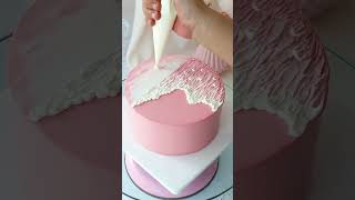 How to decorate cake  cake decorate karne ka asan tareeka  easy way to decorate cake [upl. by Finnigan]