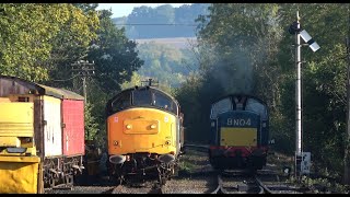 SVR Autumn Diesel Bash  Friday 4th October 2024  Highley  Part 2 [upl. by Jedd]