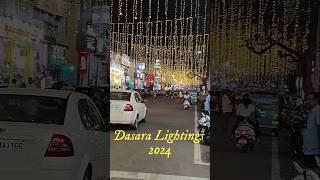 Mysore Dasara Lightings 2024 [upl. by Luttrell612]