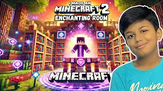 I can made a enchanting room  Minecraft 2  Arham Fusion Games [upl. by Kelda]