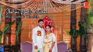 Shalini Weds Krishna  Wedding Teaser  Rosebey Resort  Raipur Wedding  Optimus Imaging [upl. by Rehc]