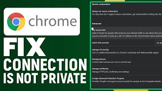 How To Fix quotYour Connection Is Not Privatequot In Google Chrome 2024 Update [upl. by Lydie812]