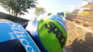 TT 2018  Supersport gyro onboard with Dean Harrison [upl. by Colwen]