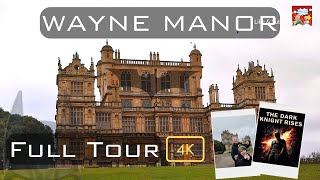 Full Tour Of WAYNE MANOR  Wollaton Hall  4K  Batmans House from THE DARK KNIGHT RISES [upl. by Francine322]