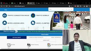 How to register your traffic challans for Lok Adalat [upl. by Nahttam388]