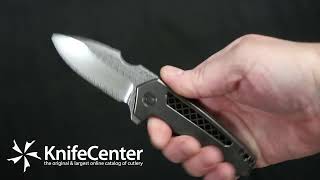 WE Knife Company Michael Burch Harpen Frame Lock Flipper Knife [upl. by Bron]