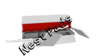 HenGear Roll Out Nest Box Assembly [upl. by Vezza]