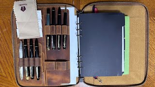 Finally got a notebook that makes me mostly happy Galen Leather B5 Folio [upl. by Ezar]