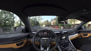 Lamborghini URUS  12K Interior 360 video  VRED 32bit render [upl. by Cnut]