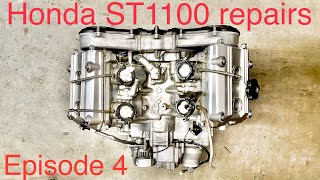 Honda ST1100 Pan European repairs  Engine reassembly Episode 4 [upl. by Gough34]