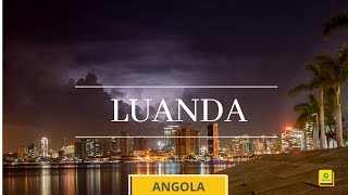 Luanda Angola –Drone Aerial View amp Time Lapse Video 4K [upl. by Idnahk73]