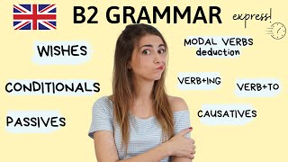 Repaso Gramática B2 inglés  explicación y ejemplos 2021 [upl. by Amy]