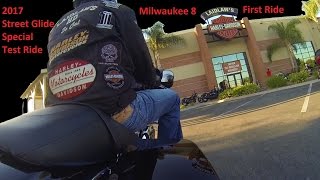 2017 Street Glide Special FLHXSTest RideReview │Milwaukee 8 First Ride Impressions [upl. by Lauri]