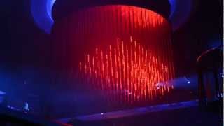 3D LED chandelier controlled by Madrix at Club Hollywood Tallinn Estonia [upl. by Irik]