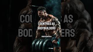 AI transforms Countries into Bodybuilders [upl. by Drawde927]