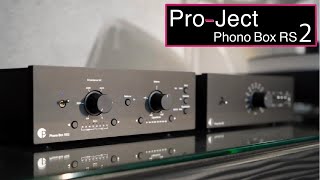 Pro ject Phono Box RS2 AND RS phono stage [upl. by Shute]