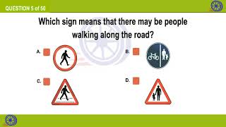 2023 The Official DVSA Theory Test and Hazard Perception  driving theory test uk 6 [upl. by Carrew]