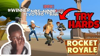 ROCKET ROYALE FR  LES SERVEURS TRY HARD [upl. by Kassie]