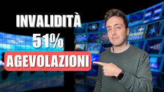 Invalidità civile al 51 agevolazioni come richiederla e congedo per cure  Guida completa [upl. by Akehsar]