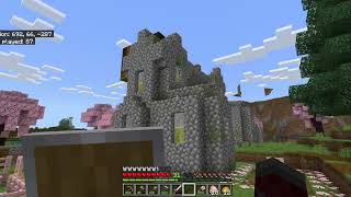 Minecraft survival  put another floor in my house [upl. by Anestassia]